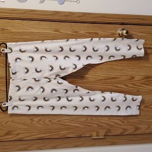 2x brand new rainbow leggings